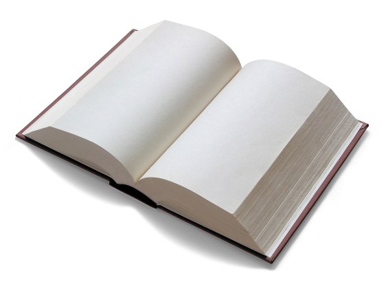 book blank pages